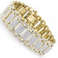 Bracelet or 18k et diamants