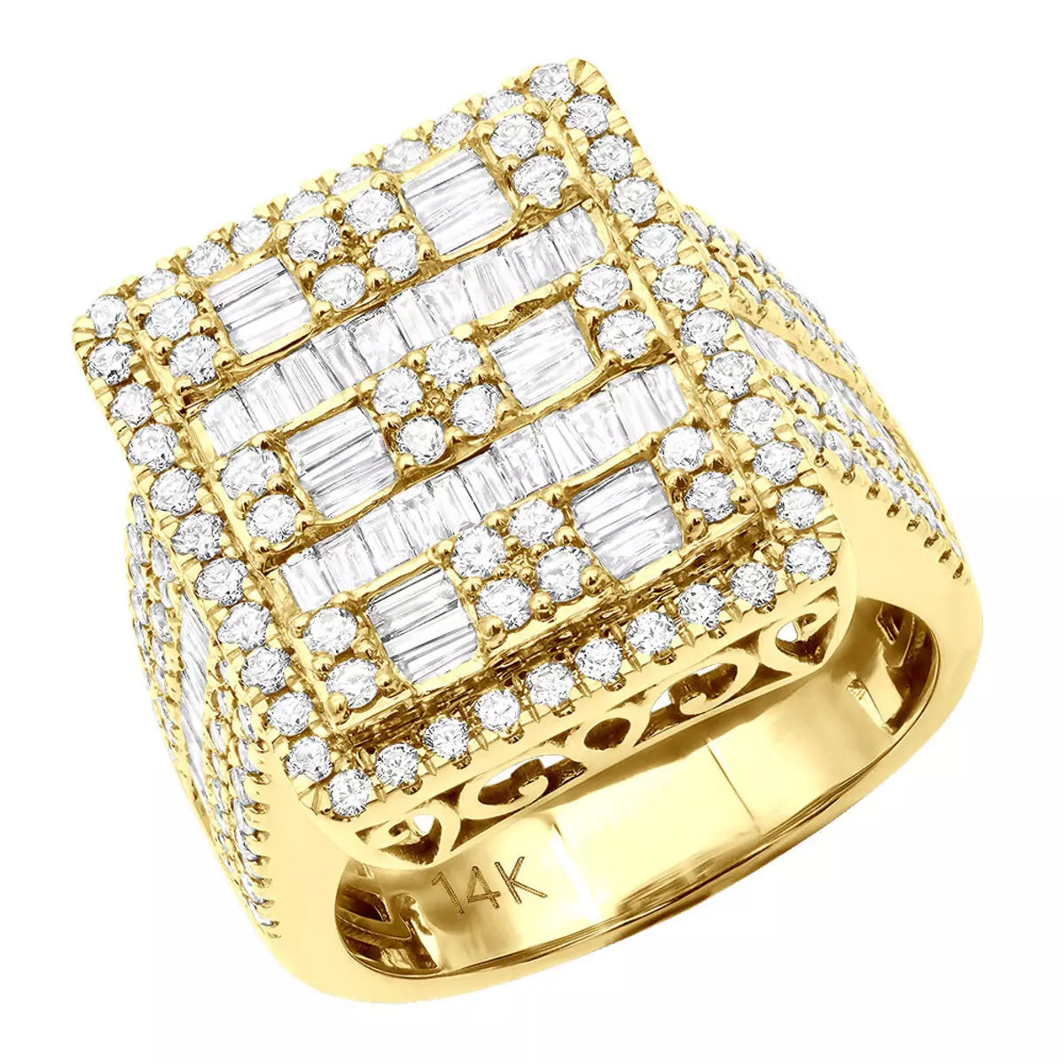 Bague or et diamants