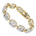 Bracelet or et diamants